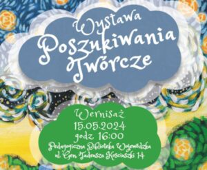 plakat informujący o wystawie