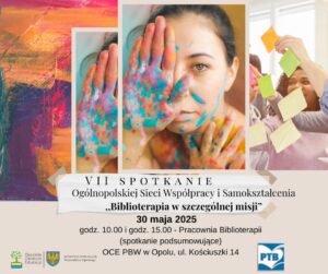 plakat informujący o spotkaniu