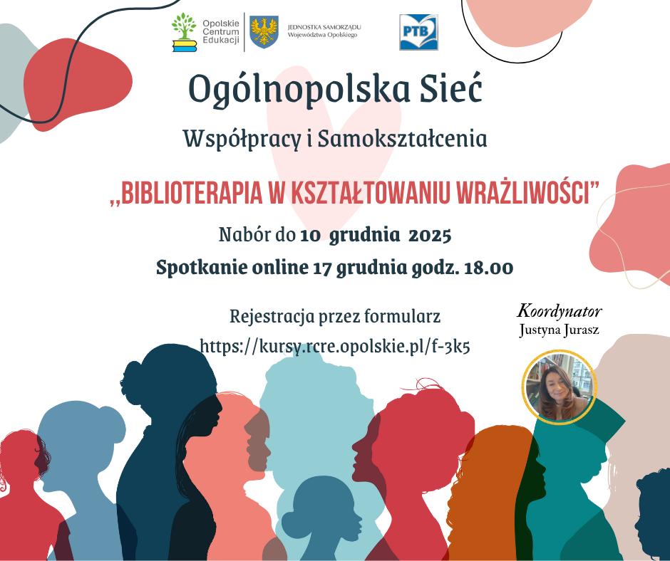 plakat informujący o powstaniu sieci wspłópracy