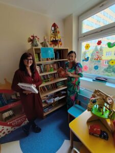 Akcja przekazania książek pacjentom USK w Opolu