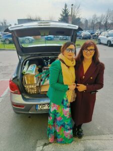 Akcja przekazania książek pacjentom USK w Opolu