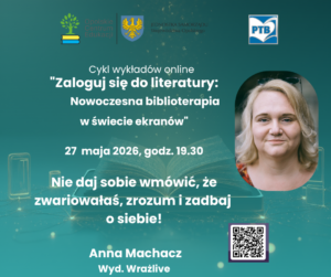 Plakat informujący o wykładzie