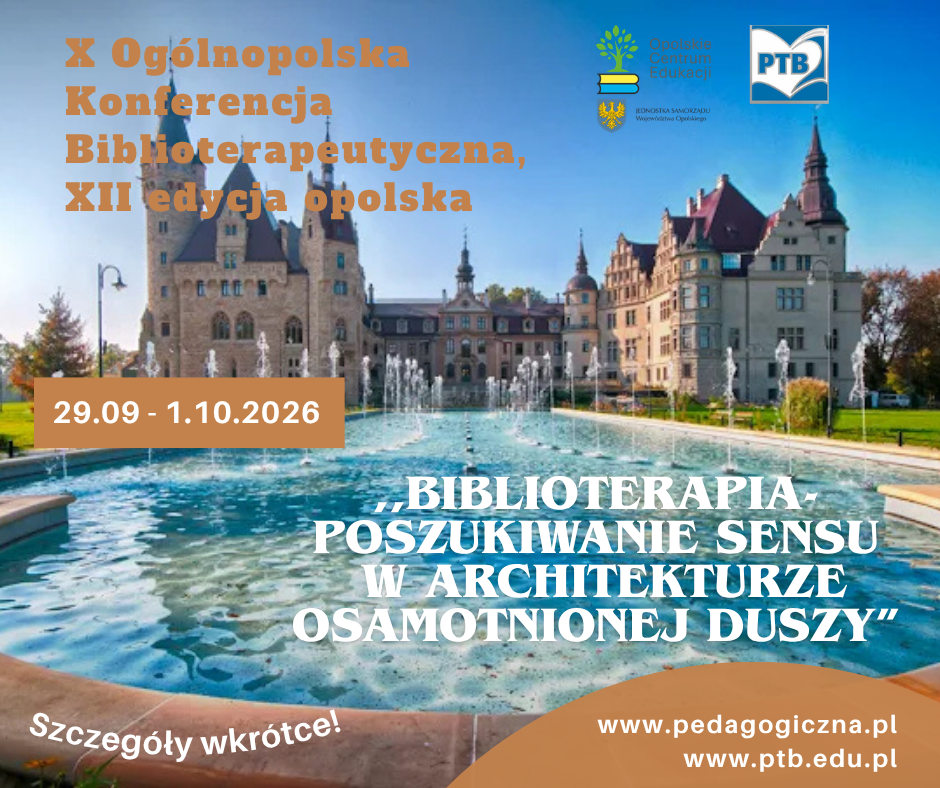 plakat informujący o konferencji