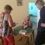 Jolanta Marchlewska i uczestnicy spotkania