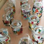 Lampiony wykonane na warsztatach