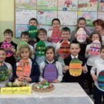 Uczniowie kl. I A wraz z wychowawczynią Bożeną Woźniak