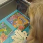 Zdjęcia z warsztatów prowadzonych prz Justynę Jurasz. Na zdjeciach dzieci z AKC