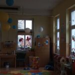 Justyna Jurasz podczas prowadzenia szkolenia w PP w Ujeździe Szkolenie Rady Pedagogicznej w Ujeździe