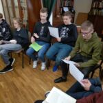 Warsztaty biblioterapeutyczne prowadzone przez Justynę Jurasz