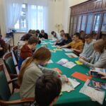 Warsztaty biblioterapeutyczne prowadzone przez Justynę Jurasz