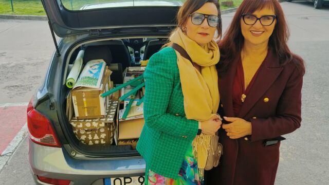 Akcja przekazania książek pacjentom USK w Opolu